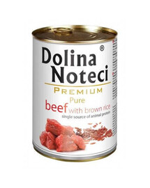 DOLINA NOTECI Premium Pure su jautiena ir ryžiais 800 g