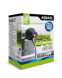 Aquael Mini UV sterilizators - novērš ūdens ziedēšanu, iznīcina aļģes