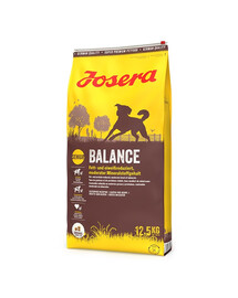 JOSERA Balance 12,5kg vecākiem vai mazāk aktīviem suņiem