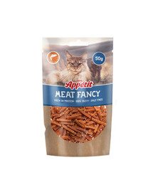 COMFY Appetit Maet Fancy Laša sloksnes 50 g kaķu gardumi ar augstu olbaltumvielu saturu