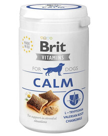 BRIT Vitamin Calm 150g funkcionāli našķi, kas palīdz atpūsties jūsu sunim.