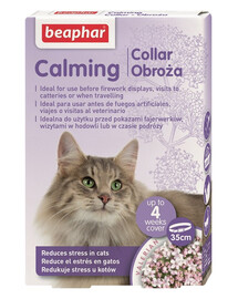 BEAPHAR Calming Collar Cat Nomierinoša apkakle kaķiem