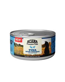 ACANA Premium pastētes tuncis un vistas gaļa kaķiem 24 x 85 g