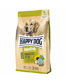 HAPPY DOG NaturCroq Grainfree 15kg barība suņiem bez graudiem
