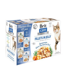 BRIT Care Cat Flavour Box in Jelly 12x85g garšu maisījums