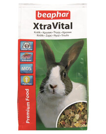 BEAPHAR Xtra vital 2.5 kg pokarm królik