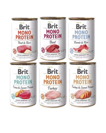 BRIT Mono Protein Mix 400 g monoproteīnu barība suņiem