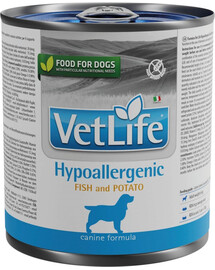 FARMINA VetLife Canine Hypoallergenic Fish & Potato suņiem 300 g