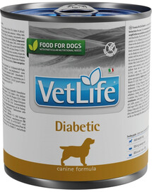 FARMINA VetLife Diabetic diētiskā barība suņiem 300 g