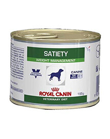 ROYAL CANIN Satiety Weight Managment Canine 6 x 195 g mitrā barība pieaugušiem suņiem ar aptaukošanos vai lieko svaru