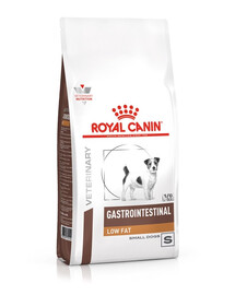 ROYAL CANIN Veterinary Gastrointestinal Low Fat Small Dog 1,5kg diētiskā barība mazo šķirņu suņiem