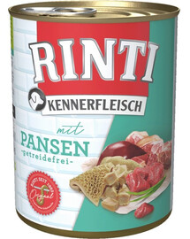 RINTI Kennerfleisch Rumen ar krūtiņu 6x800 g