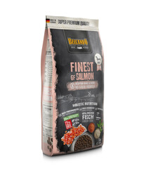 BELCANDO Finest Grain Free Salmon XS-M 1 kg sausā suņu barība ar lasi