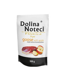 DOLINA NOTECI Premium Pure Goose ar ābolu 500g
