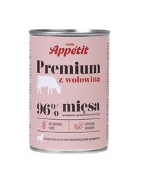 COMFY APPETIT PREMIUM ar liellopu gaļu 6x400 g