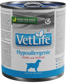 FARMINA VetLife Hypoallergenic Duck & Potato Diētiskā pārtika suņiem 300 g
