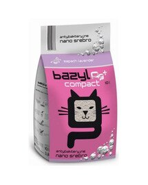 BAZYL Ag+ Compact Lavender 20L kaķu pakaiši