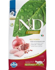 N&D Cat Chicken & Pomegranate Neutered 1,5 kg