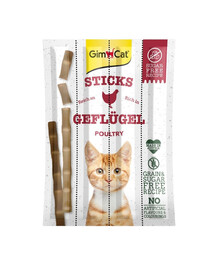 GIMCAT Sticks Poultry 10szt. mājputnu nūjiņas