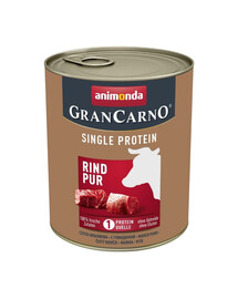 ANIMONDA GranCarno Single Protein Adult Beef pure 800 g liellopu gaļa pieaugušiem suņiem