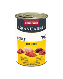 ANIMONDA GranCarno Adult with Chicken 400 g ar vistas gaļu pieaugušiem suņiem