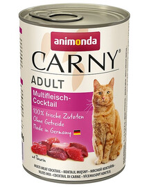 Animonda Carny Adult konservai mėsos kokteilis 400 g