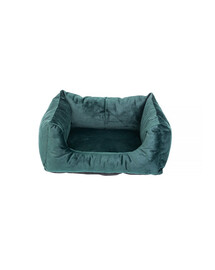 FERA Glamour Taisnstūra dīvāns zaļš L 65x75x27 cm