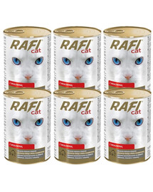 DOLINA NOTECI Rafi Rafi Adult Beef Wet cat food 6x415g