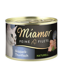 MIAMOR Feline Filets Svītrainais tuncis savā mērcē 156 g