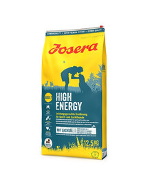 JOSERA High Energy 2x12,5kg pieaugušiem sporta suņiem
