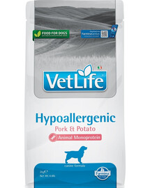 FARMINA VetLife Hypoallergenic Adult Pork diētiskā kaķu barība 2 kg