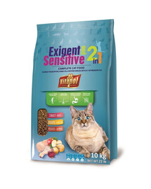 Vitapol Exigent and Sensitive - barība kaķiem 10 kg