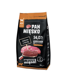 PAN MIĘSKO Teļa gaļa ar pīli M 10kg