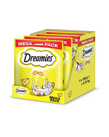 DREAMIES Mega Pack 2x4x180g kaķu kārums ar gardu sieru