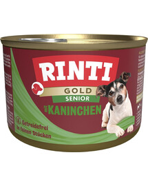 RINTI Gold Senior Rabbit Mini Truši vecākiem mazo šķirņu dzīvniekiem 185 g