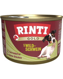 RINTI Gold Wild boar Mini Mežacūka mazo šķirņu suņiem 185 g