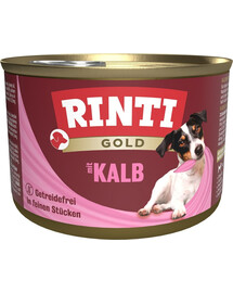 RINTI Gold Veal Mini Teļa gaļa mazo šķirņu suņiem 185 g