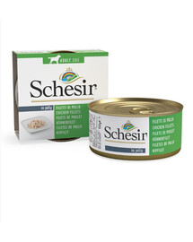 SCHESIR želejā 150 g pieaugušiem suņiem