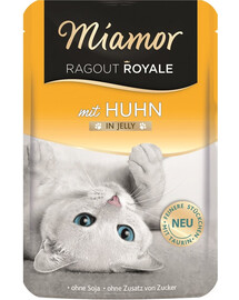 MIAMOR Ragout Royale in Jelly Chicken maisiņā kaķiem 100 g