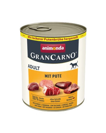 ANIMONDA GranCarno Adult tītars  800 g
