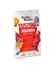 DOLINA NOTECI Premium žāvēta liellopu gaļa suņiem 9 kg