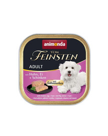 Animonda Vom Feinsten Vistas, olu un šķiņķa pastēte 150g