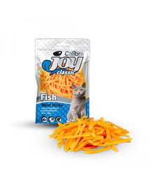 CALIBRA Cat Joy Classic Fish Strips 70 g zivju sloksnes