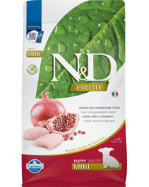 FARMINA N&D Prime dog chicken and pomegranate Puppy mini 2,5 kg