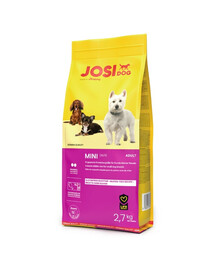 JOSERA JosiDog Mini 2,7kg pieaugušiem mazo šķirņu suņiem