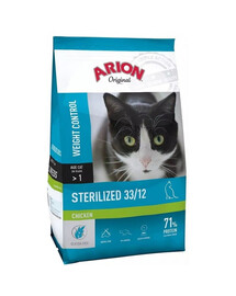 ARION Original Sterilized Vista 33/12 7,5 kg
