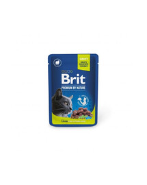 BRIT PREMIUM Pouch Lamb Sterilized 24x100g ar jēra gaļu sterilizētiem kaķiem