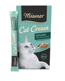 MIAMOR Cat PoultryCream 6x15ml
