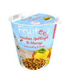 BOSCH Fruitees Mājputnu un mango suņu treneri 4 x 200 g