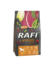 RAFI sausā suņu barība ar pīli 10kg